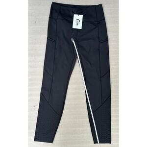 NWT Zyia Active Black Chill Pocket Hi-Rise 7/8 Leggings XL